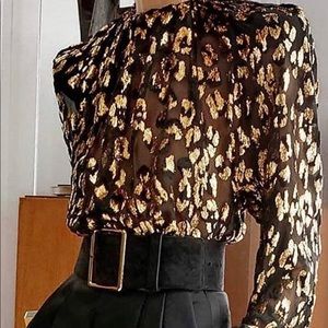 Gorgeous sequins shirt